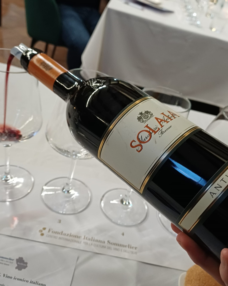 Il servizio del vino