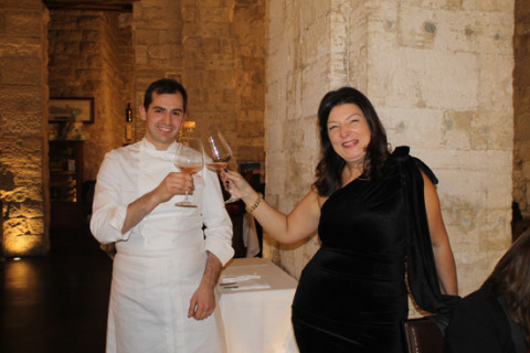 Il mare d’inverno / il giovane chef Domenico Di Tondo e la proprietaria Fiorella Pasqua Il mare d’inverno / il giovane chef Domenico Di Tondo e la proprietaria Fiorella Pasqua