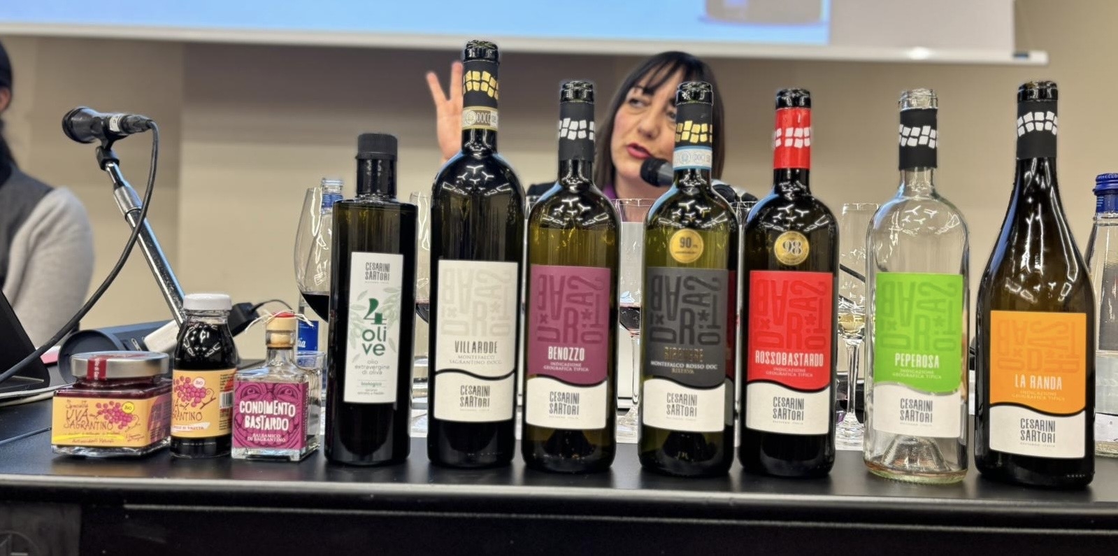 Tutti i prodotti in degustazione Tutti i prodotti in degustazione