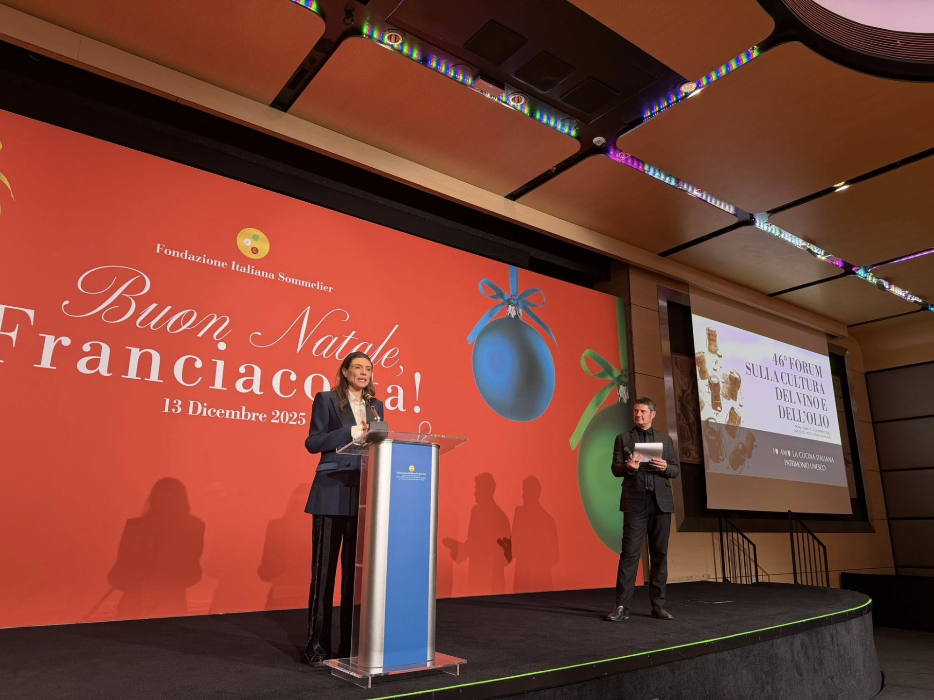 Gli oratori al 46° Forum della Cultura del Vino e dell’Olio - Sara Farnetti