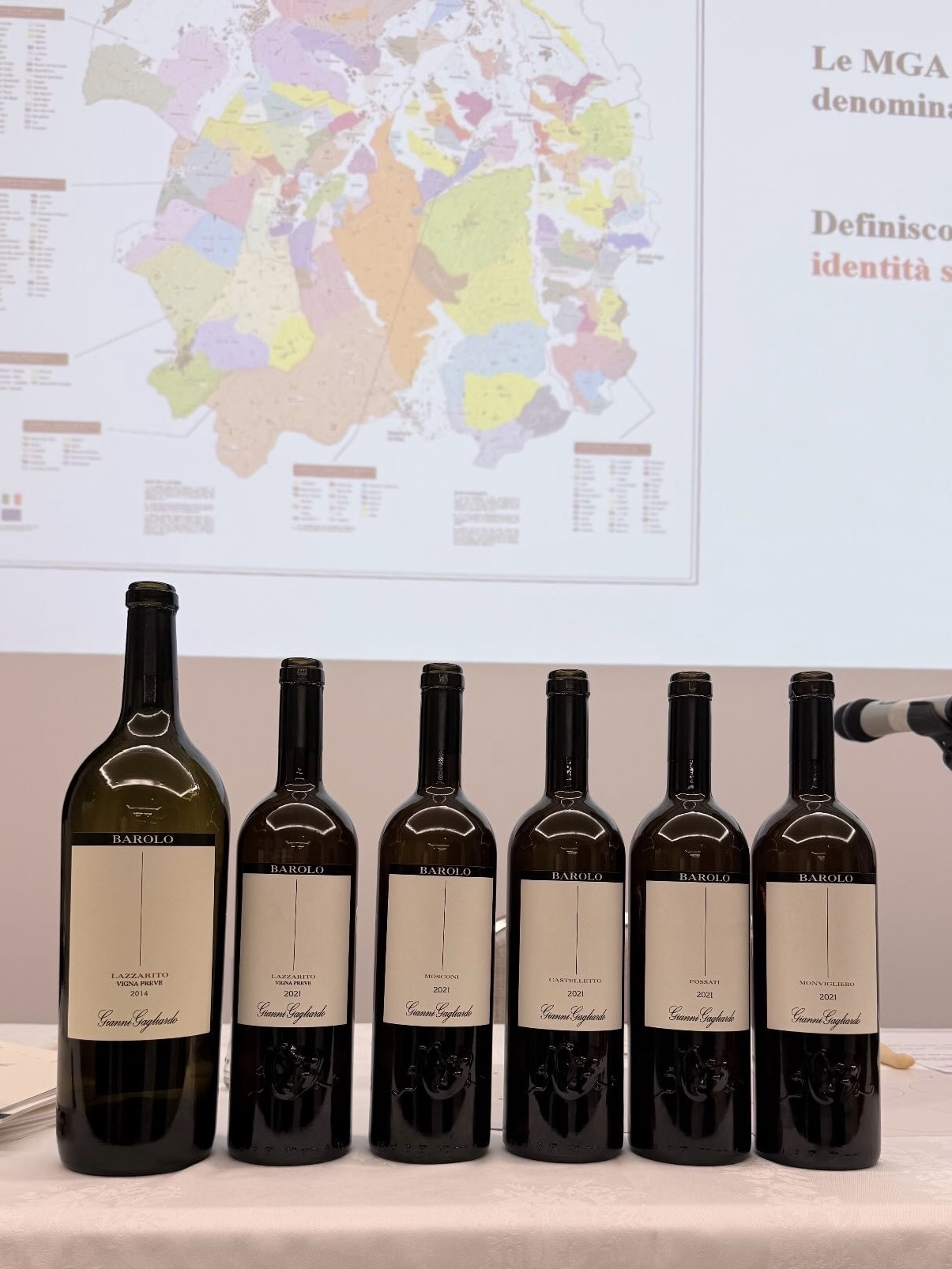 Etichette in degustazione