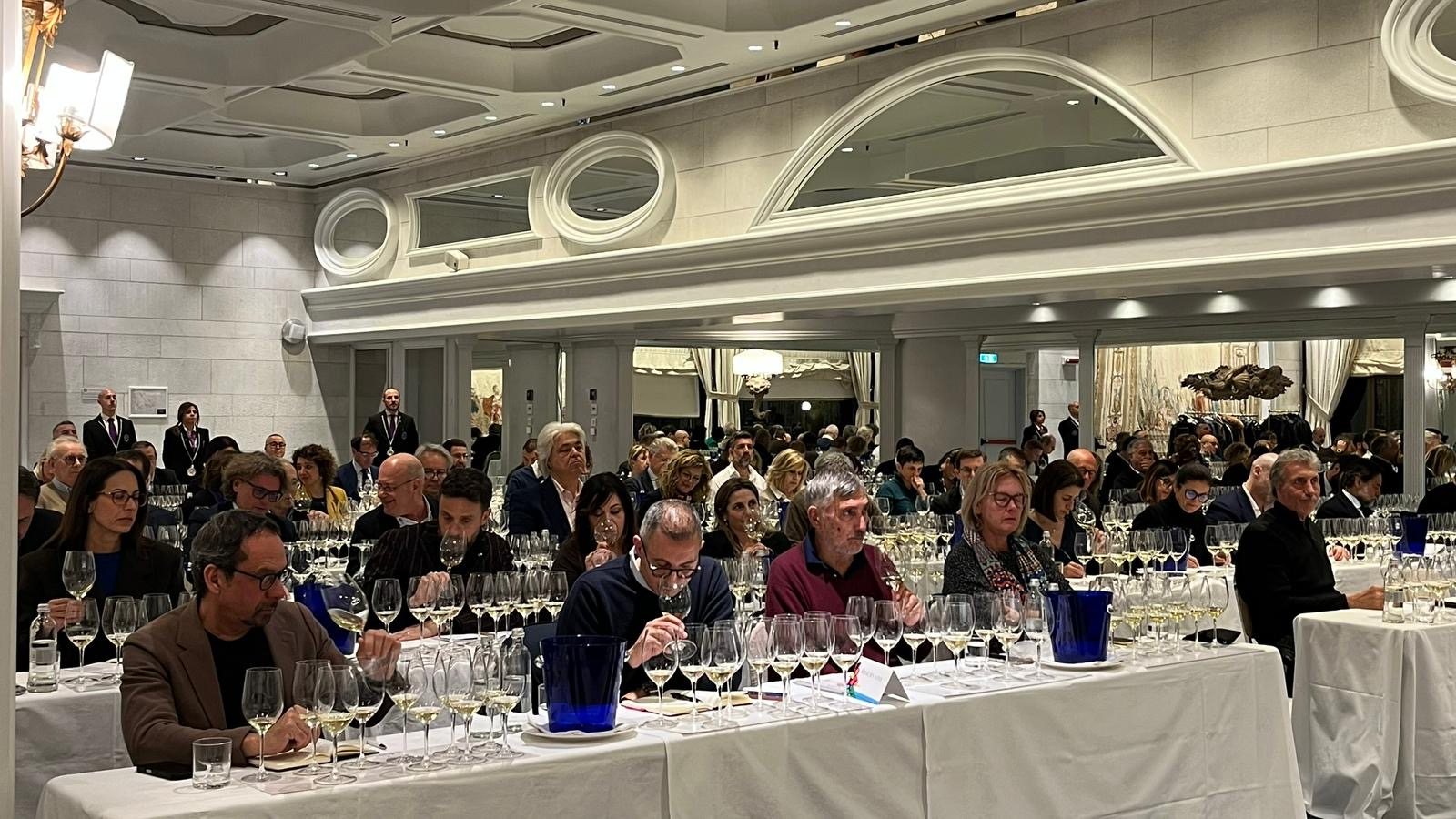 Panoramica della sala di degustazione